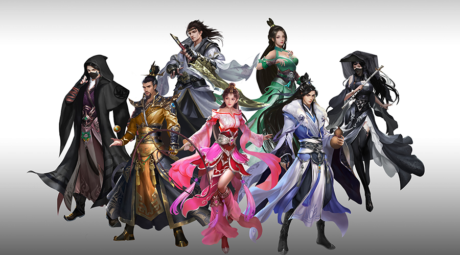 游戏原画人物合集